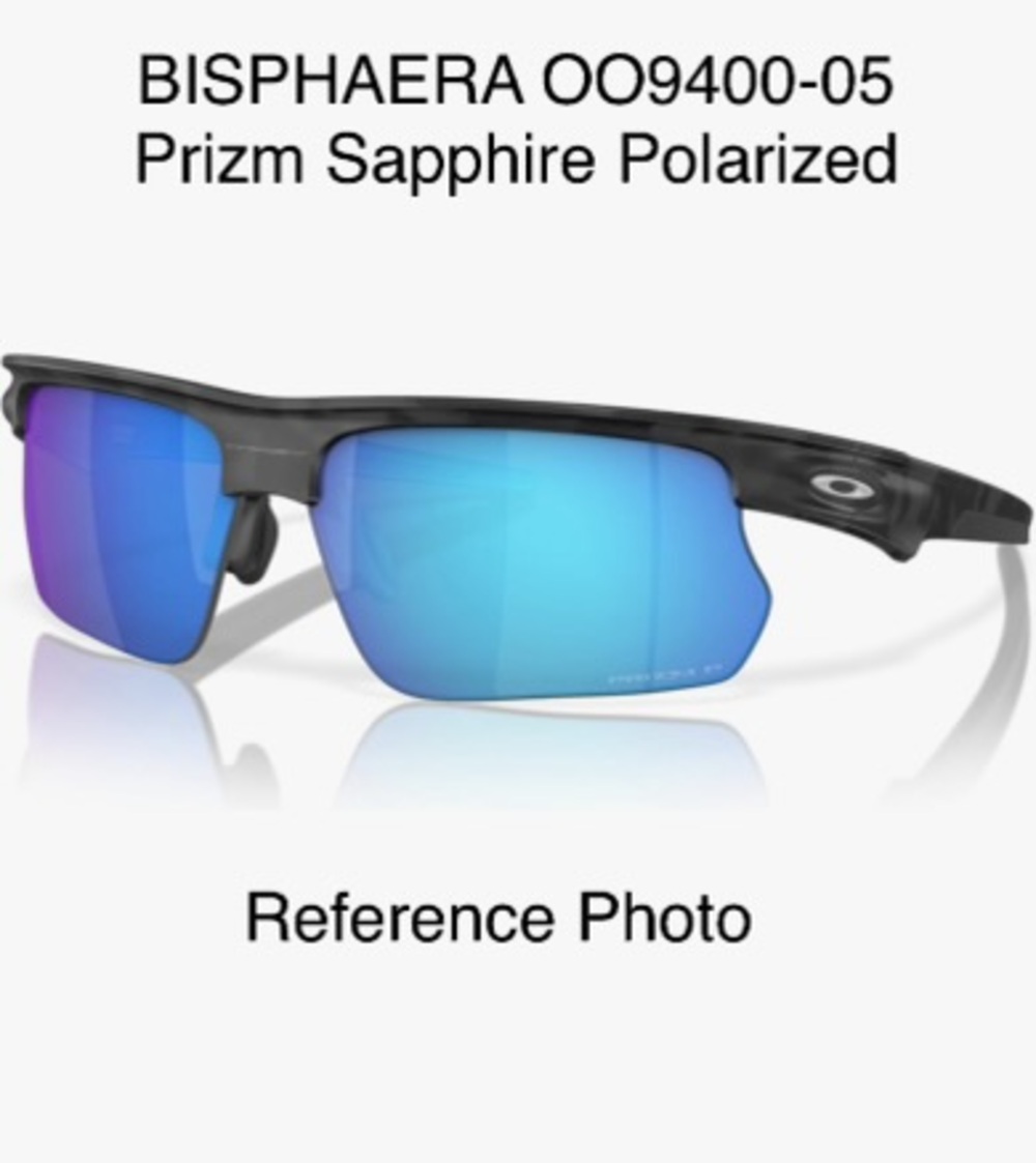 Oakley Bisphaera OO9400-05 Prizm Sapphire Polarized Replacement Lenses Brand New